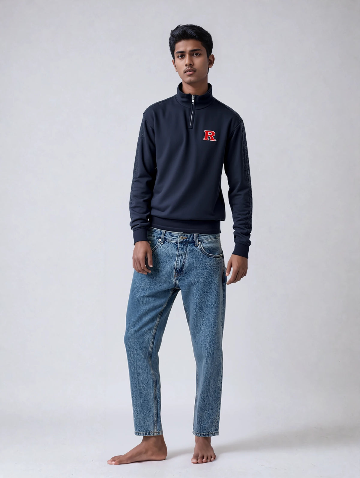 Rutgers "R Bar" Quarter Zip