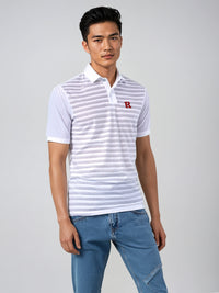 Official Sideline Embroidered Nike "R Bar" Striped Polo