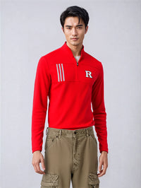 Embroidered "R Bar" Adidas Quarter Zip