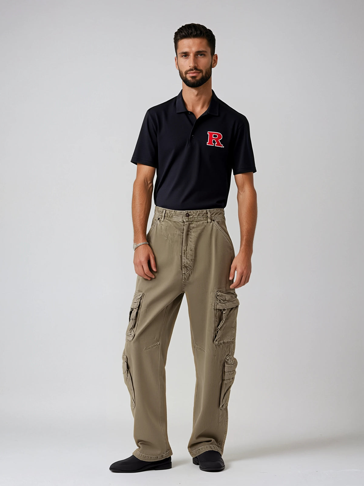 Embroidered Nike "R Bar" Polo