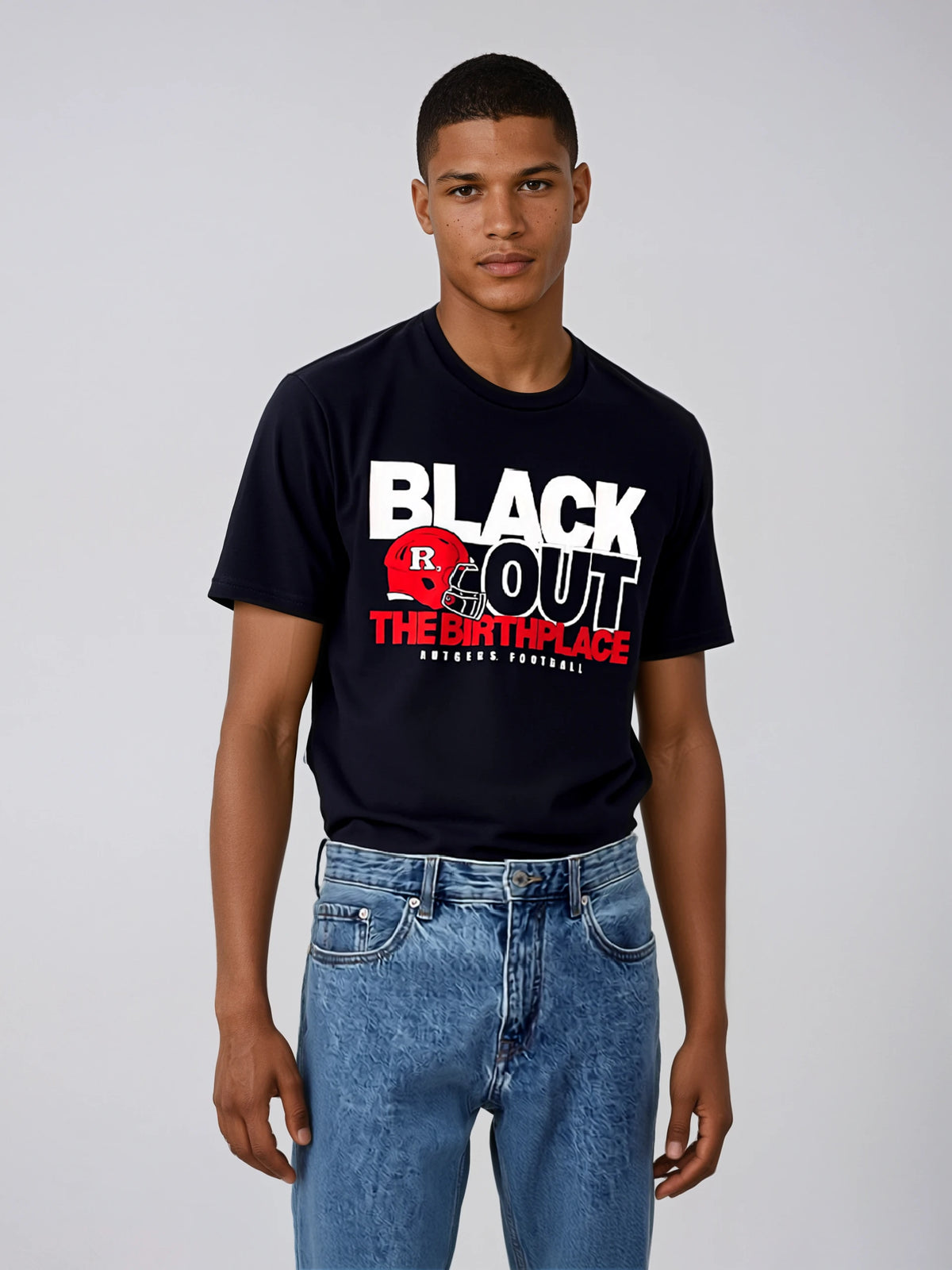 The Unofficial, Official Rutgers Football Blackout T-Shirt
