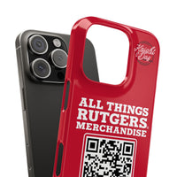 Slim Phone Cases Printify rutgers merchandise and apparel