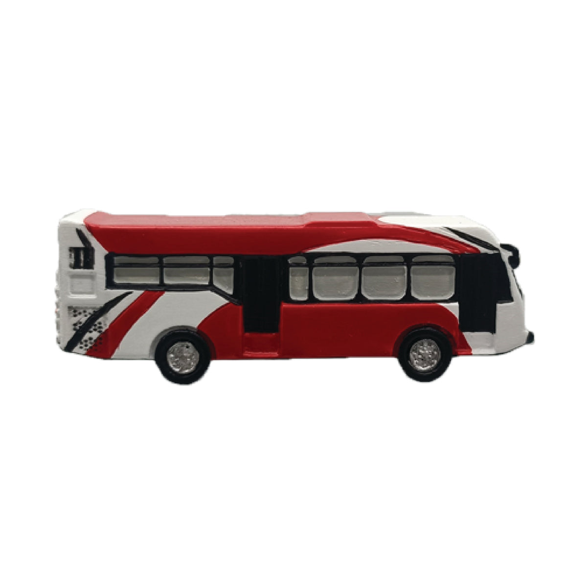 Rutgers Bus Christmas Ornament