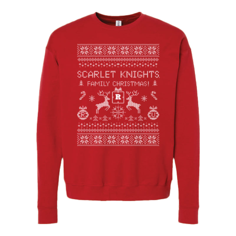 Ugly Holiday Sweater Crewneck Fleece