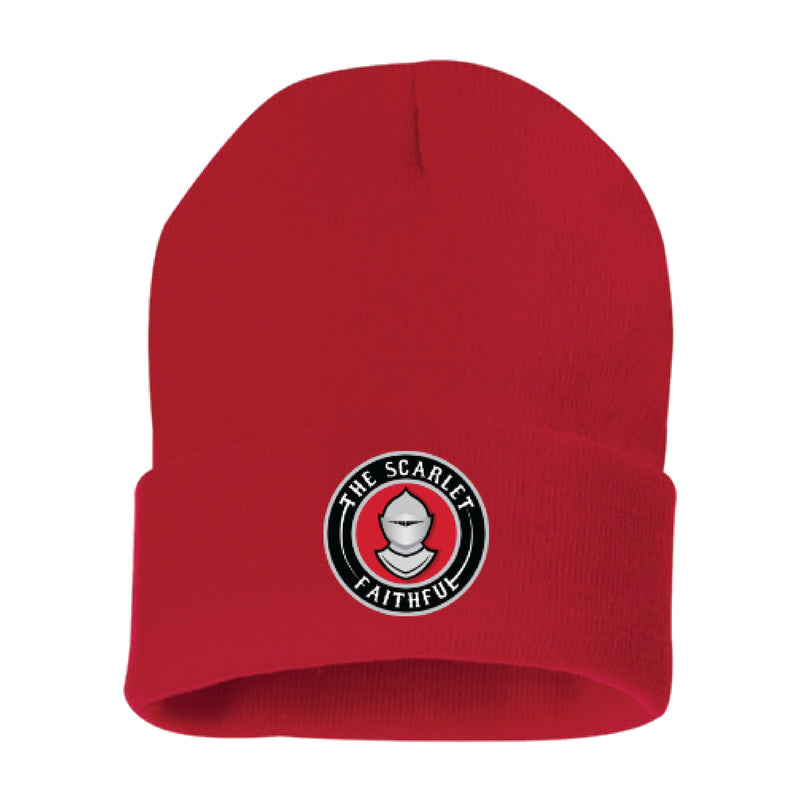 Scarlet Faithful Logo Beanie