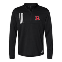 Embroidered "R Bar" Adidas Quarter Zip