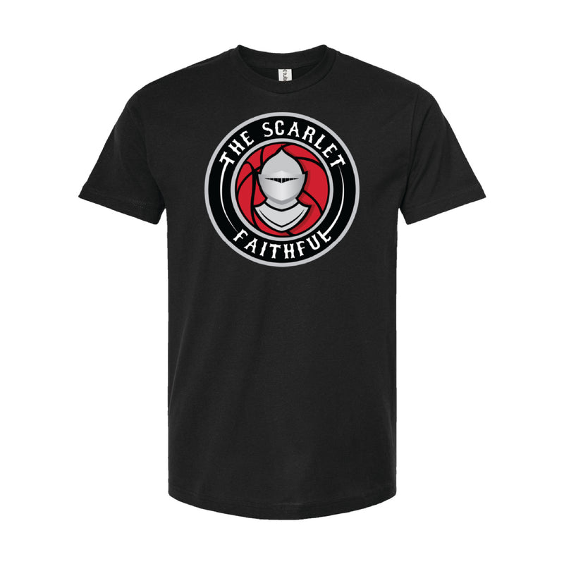 Scarlet Faithful Basketball T-Shirt