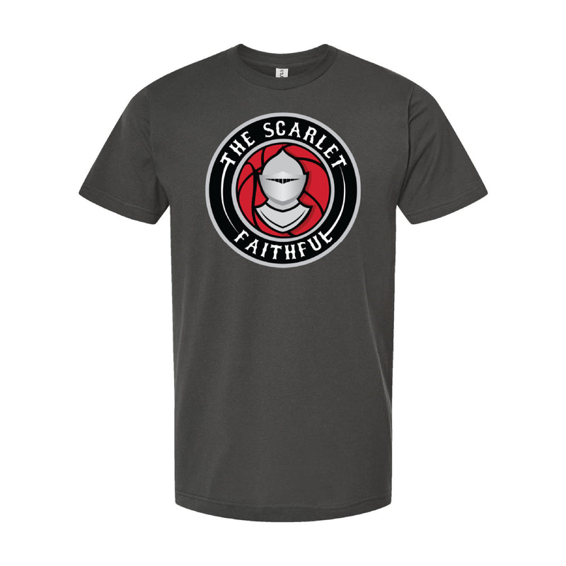 Scarlet Faithful Basketball T-Shirt