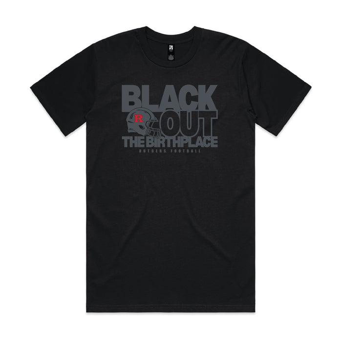 The Unofficial, Official Rutgers Football Blackout T-Shirt *PRE-ORDER* My Store rutgers merchandise and apparel