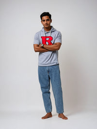 "R Bar" Short Sleeve Hoody