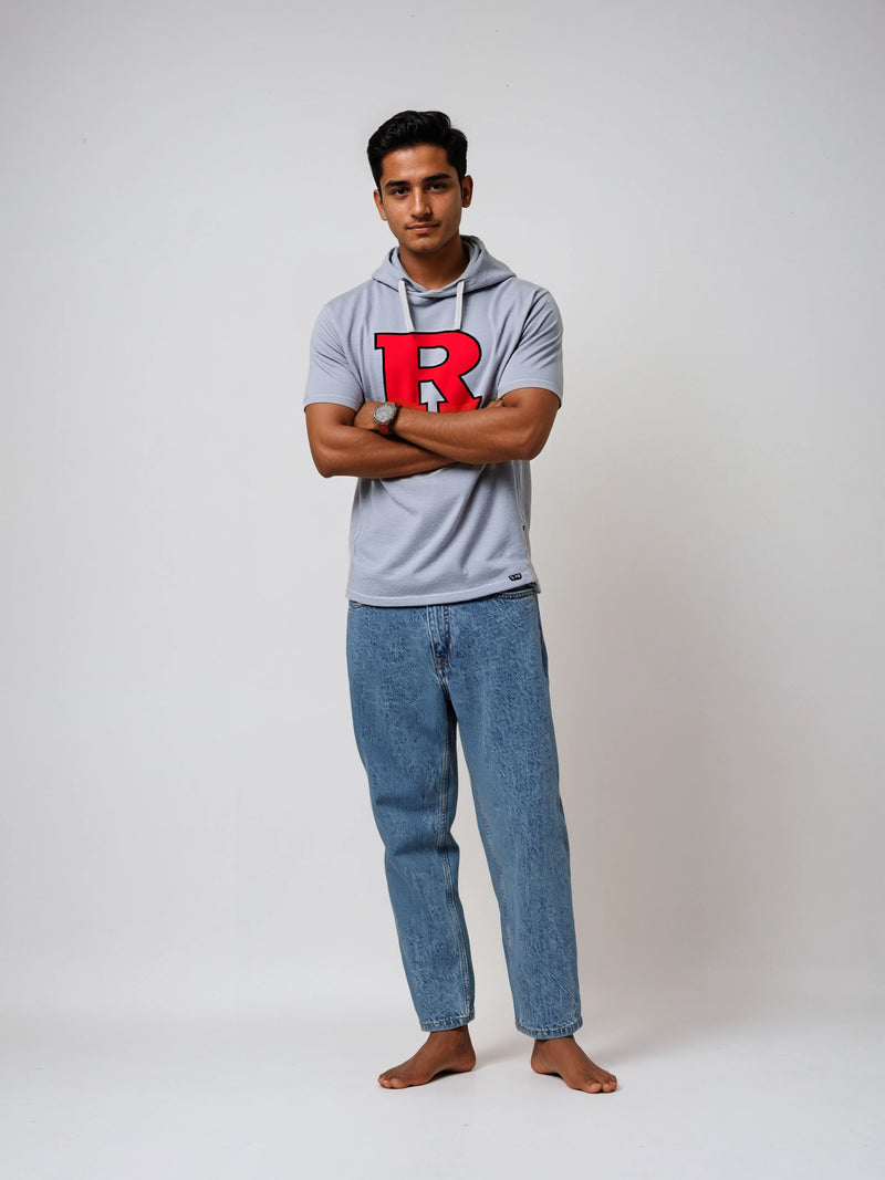 "R Bar" Short Sleeve Hoody