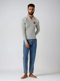 Embroidered "R Bar" Unisex Falmouth Pullover