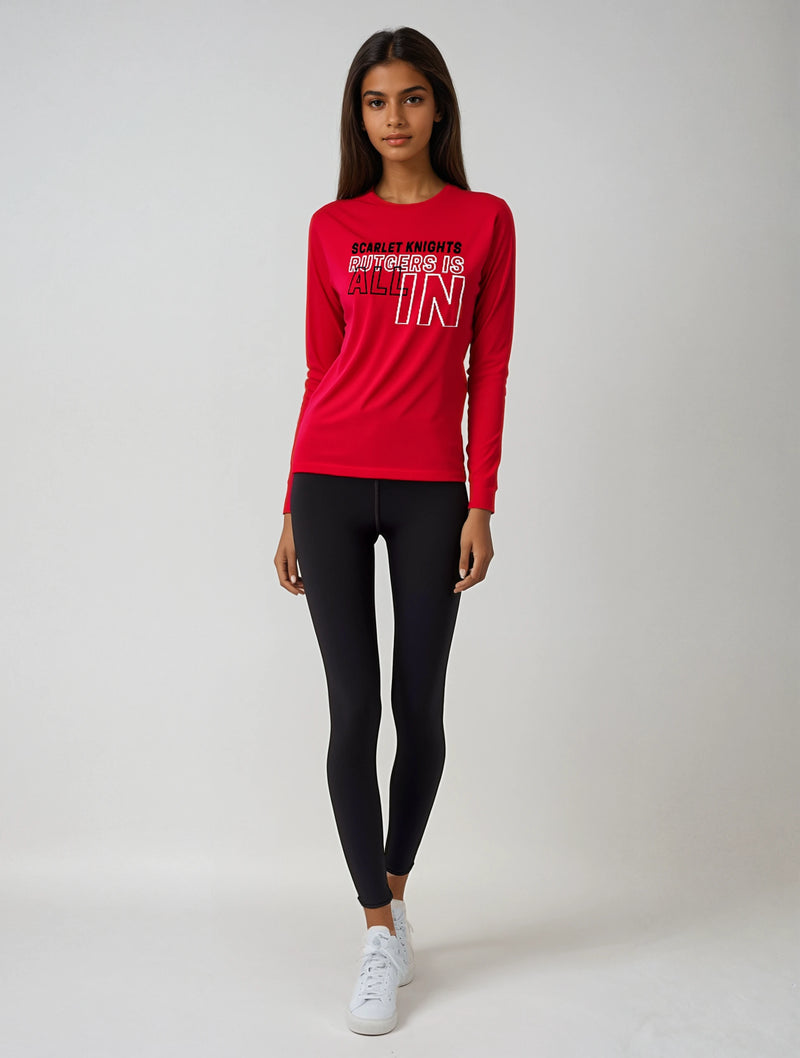 Rutgers Is All In Long Sleeve