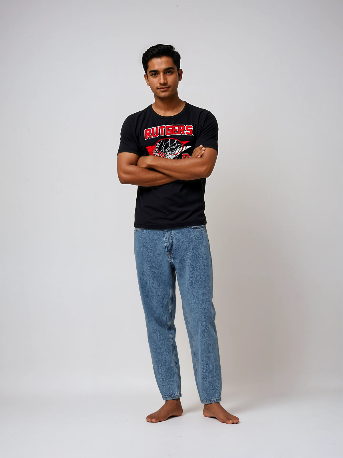 Rutgers Basketball Net T-Shirt