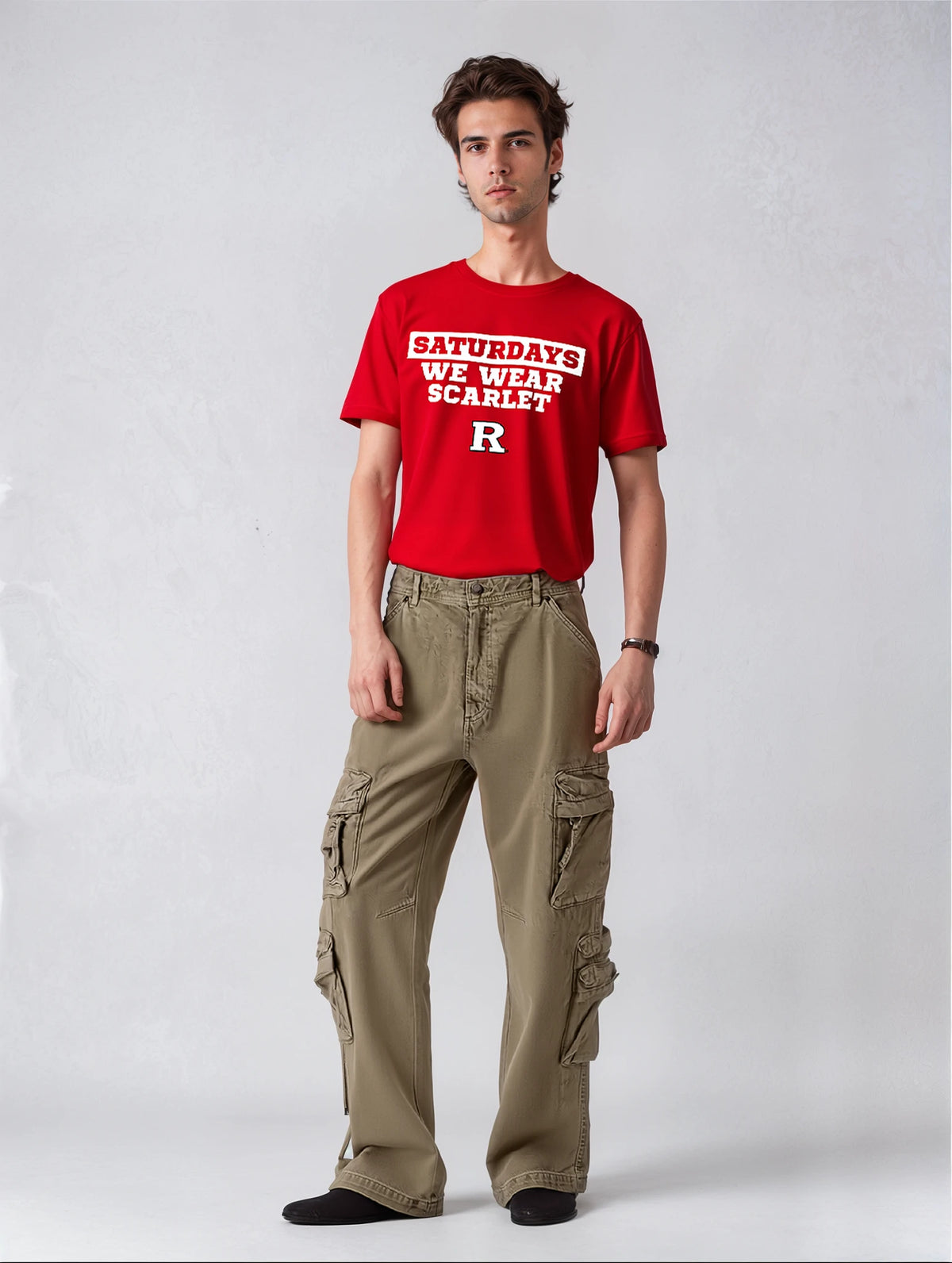 Saturdays, We Wear Scarlet T-Shirt