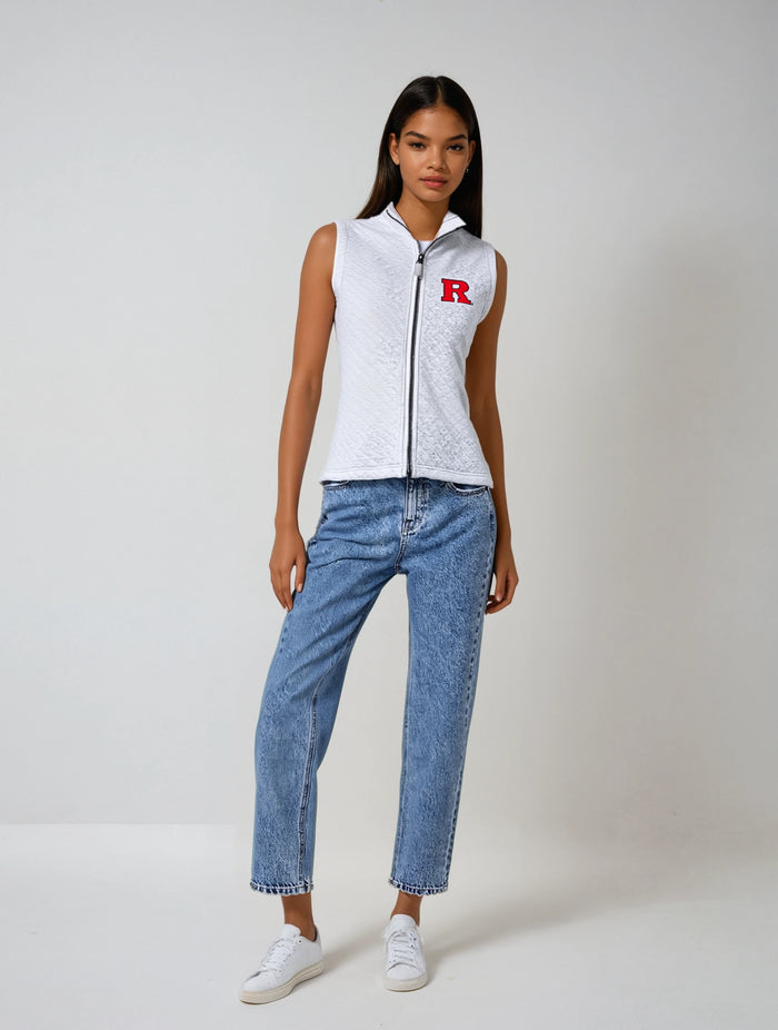 Embroidered "R Bar" Women's Quilter Vest