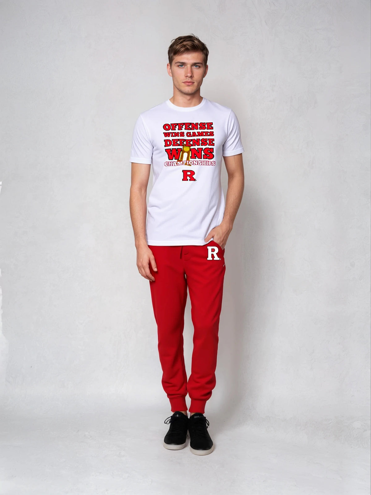 "R Bar" Fleece Sweatpants