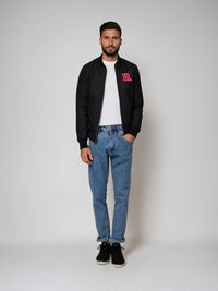 Embroidered "R Bar" Unisex Flight Jacket