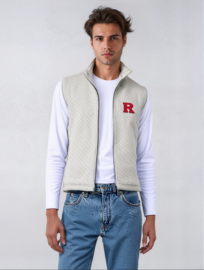 Embroidered "R Bar" Unisex Quilter Vest