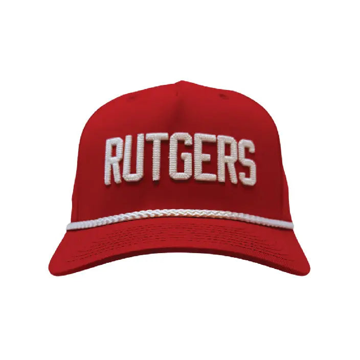 Rutgers Rope Hat Rutgers Rope Hat – Knight & Day Apparel