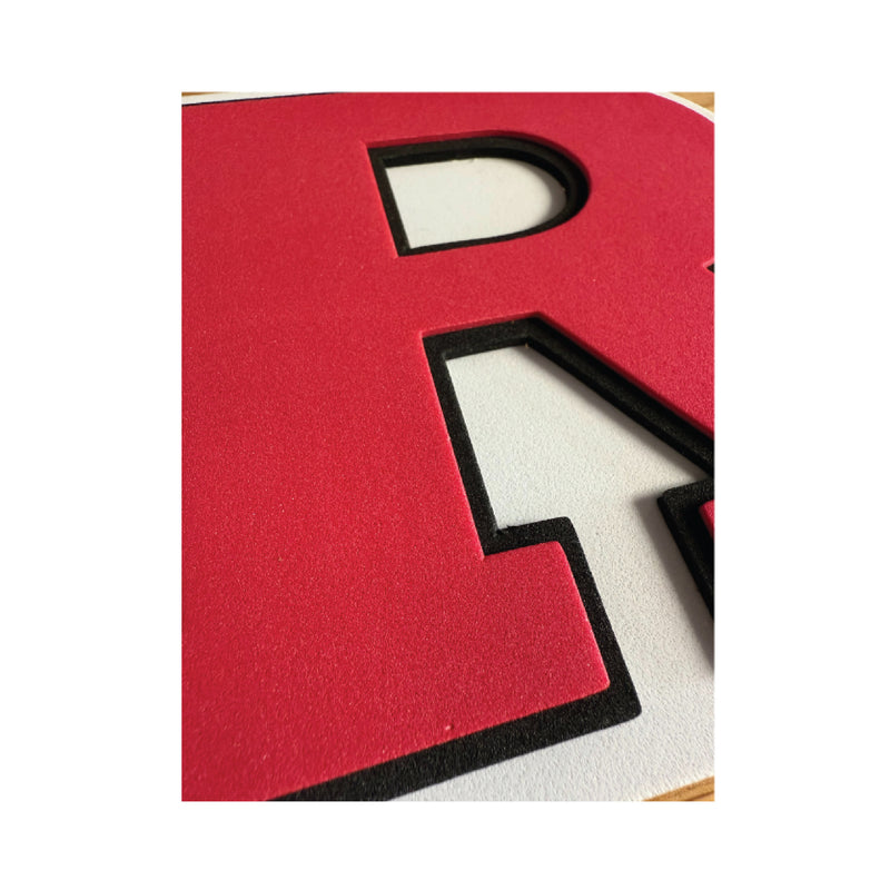 Rutgers 3D Big Chain Foam Necklace