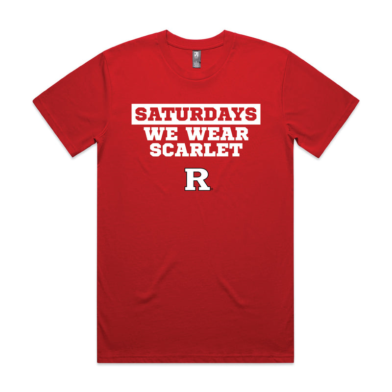 Saturdays, We Wear Scarlet T-Shirt