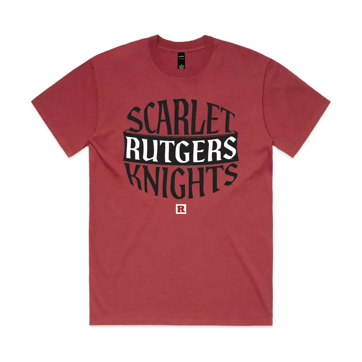 Rutgers Scarlet Knights Stacked Heavyweight T-Shirt My Store