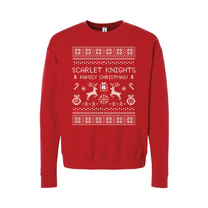Ugly Holiday Sweater Crewneck Fleece