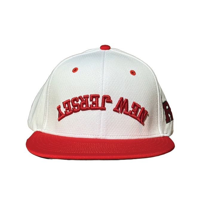 Upside Down New Jersey Fitted Hat