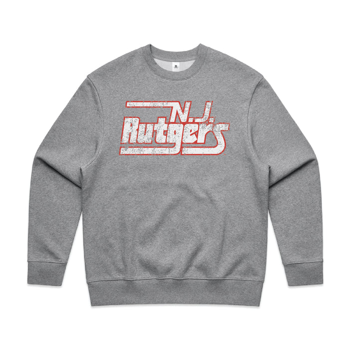 NJ Rutgers Vintage Crewneck Fleece